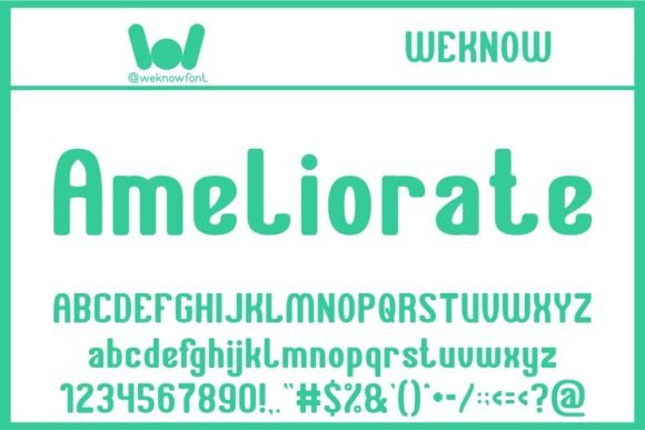 Ameliorate Font Review: A Bright Sans Serif for Modern Digital Design