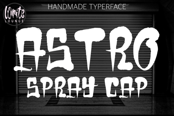 Astro Spray Cap: A Display Font for Editorial Edge