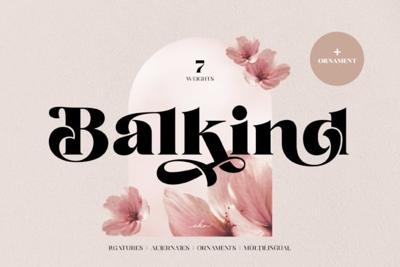 Balkind: A Bold Display Font for Editorial Impact