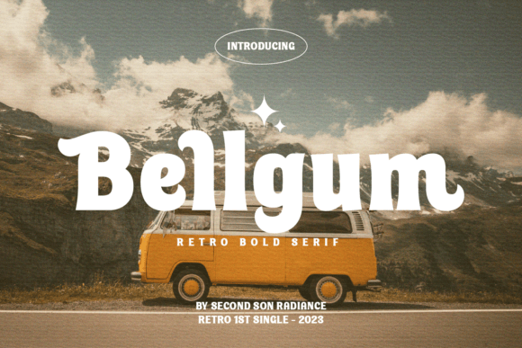 Bellgum: A Vintage Display Font for Editorial Storytellers