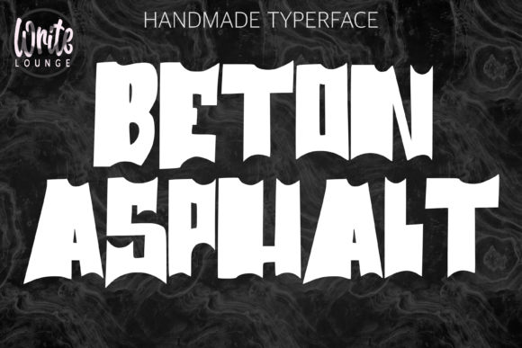 Beton Asphalt: A Display Font for Editorial Clarity