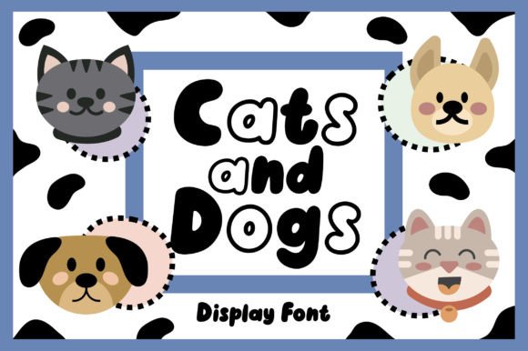 Cats and Dogs: The Perfect Font for Your Handmade Shop