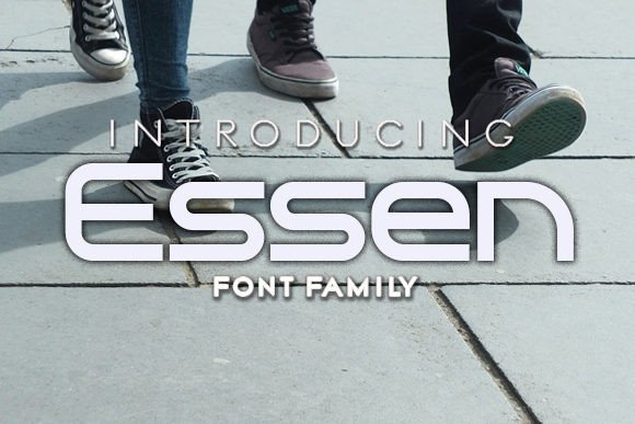 Essen: A Sci-Fi Font That Makes Campaign Messages Stronger