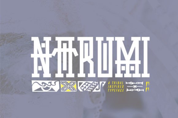 Narumi: The Display Font That Demands a Second Glance