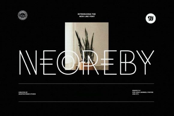Neoreby: A Trendy Display Font for Modern Web Design