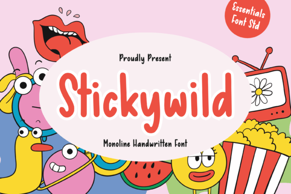 Stickywild: A Marketing-Friendly Handwritten Font