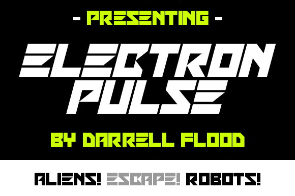 The Electron Pulse Font: A Futuristic Typeface for Creative Makers