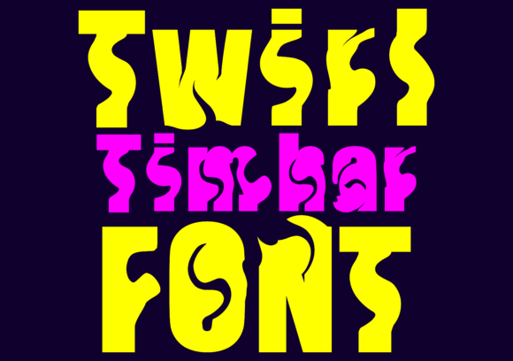 Twirl Timhar: The Whimsical Font Crafters Love