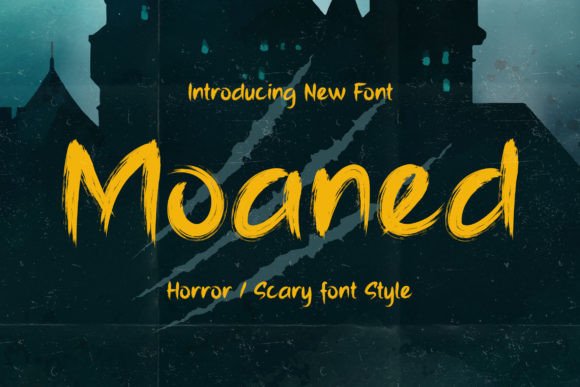 When Moaned Font Turns a Simple Label into a Story
